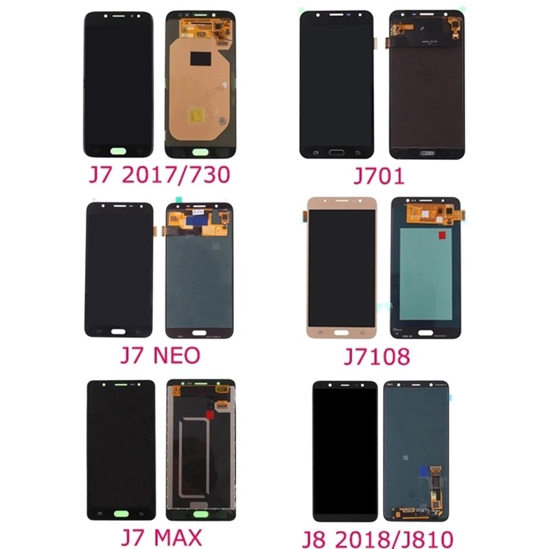 Replacement Cell Phone LCD Display For Samsung Galaxy J730 J7 PRO Anti Scratch