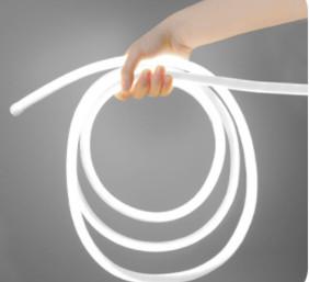 360 Degree Neon Flexible Strip Light DIY LED Silicone Round Tube Light 24V 12W