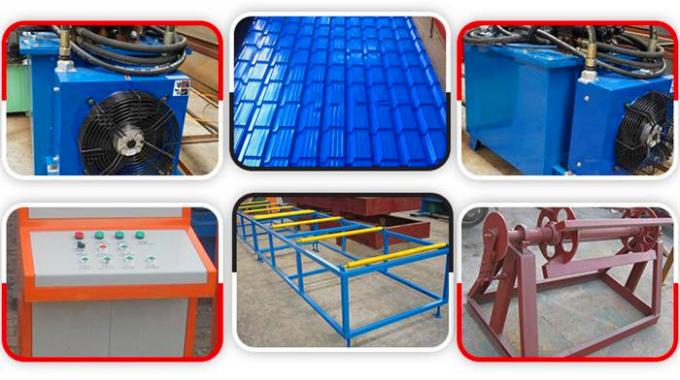 High Efficiency Standing Seam Roll Forming Machine 13 Rows Roller Station