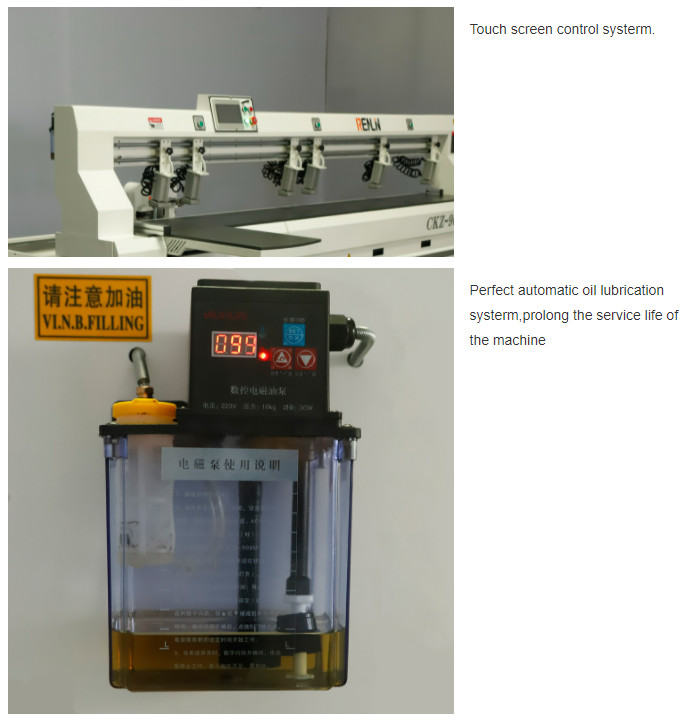 Square Linear Guide CNC Multi Hole Drilling Machine 3500mm For Wood