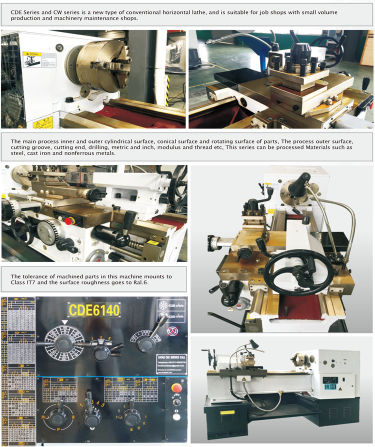 [ DATAN ] CW61100 series conventional lathe machine