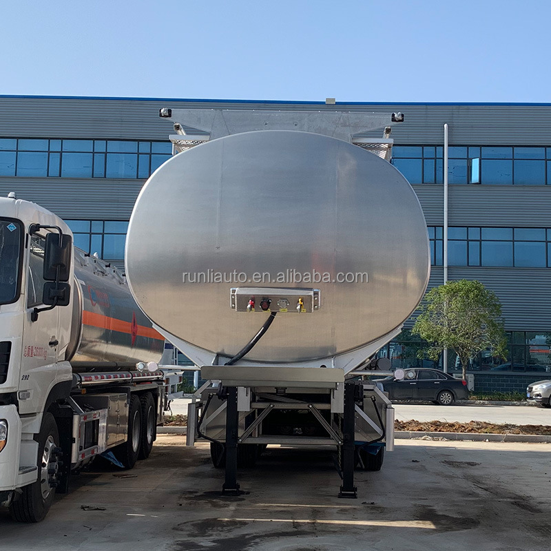 Factory Oil Petrol Gasoline Diesel Transport Heavy Duty Tanker Semi Truck Trailer Semi Trailer Tank