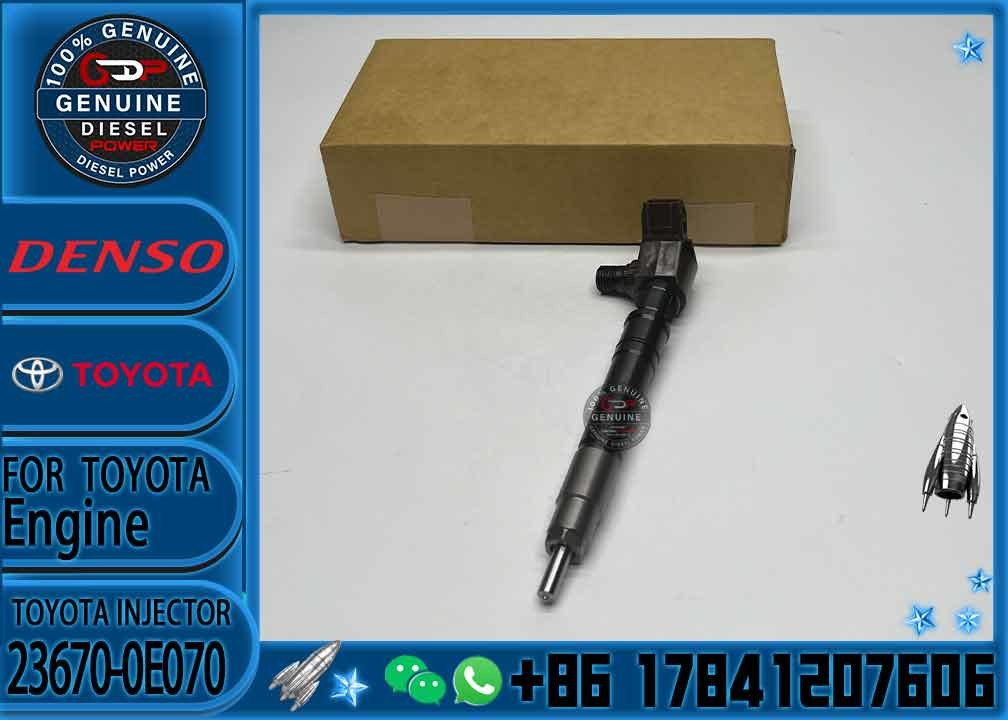 original fuel injector 2GD 23670-09460,23670-0E070 ,236700E070,2367009460 injector diesel