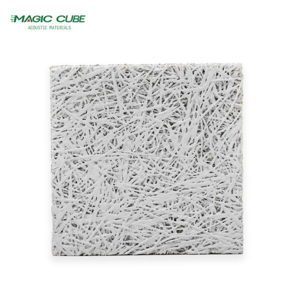 Factory delivered 15mm/20mm thickness Conference Room sound absorbing wood wool