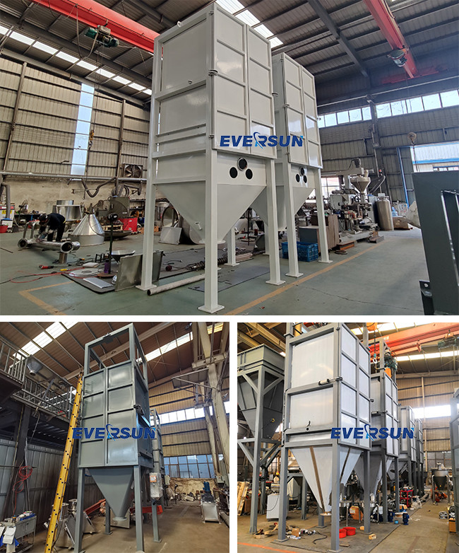 High Capacity Big Bag Emptying Station Bulk Bag Unloader For Particle Transfer