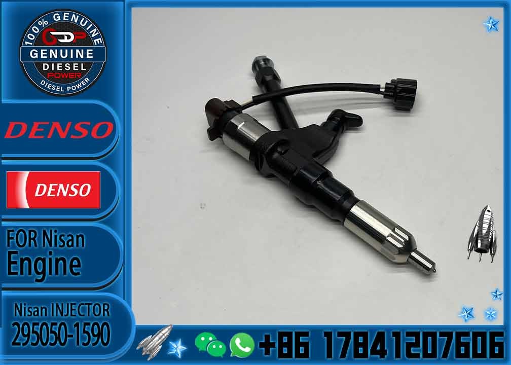 Hot Sale Diesel Fuel Injector 23670-E0590 Common Rail Injector Assembly 295050-1590 For Engine P11
