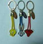 Silver / Antique Silver 1.2mm - 3.0mm Promotional Metal Keyrings