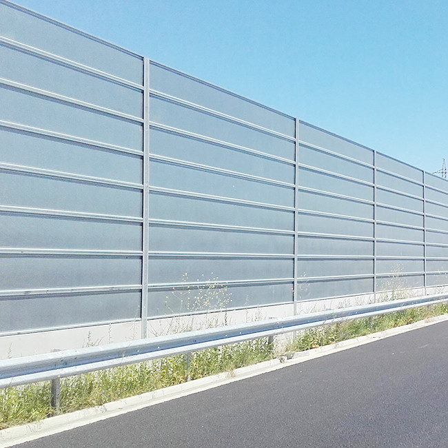 Noise Barrier Fence Perforated Aluminum Acoustic Panels For Highway