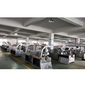 China Non Woven Wet Wipes Packaging Machine , Wet Tissue Machine Folding Type on sale