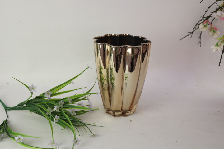 Handmade Glass Candle Holder