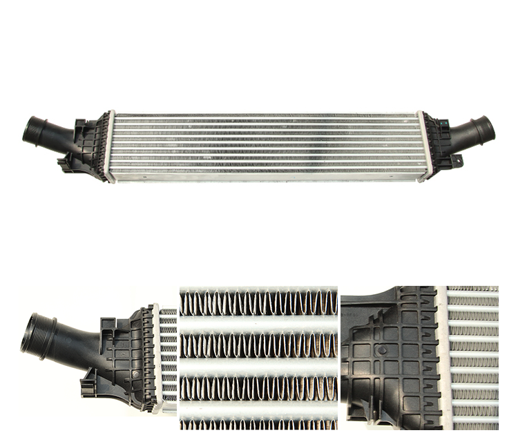 8K0145805P Automobile Engine Cooling Parts Air To Water Intercooler Aluminum Intercooler Assembly