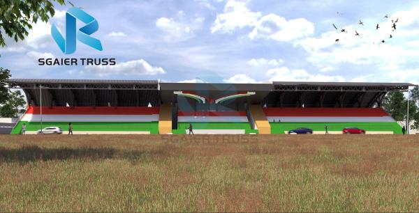 Outdoor Bleacher Temporary Structure Bleachers Retractable Bleacher Stadium