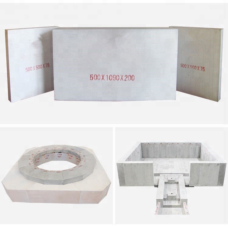 Bulk Density ≥3.95g/cm Fused Cast Zircon Mullite Refractory Bricks For Glass Kiln Lining