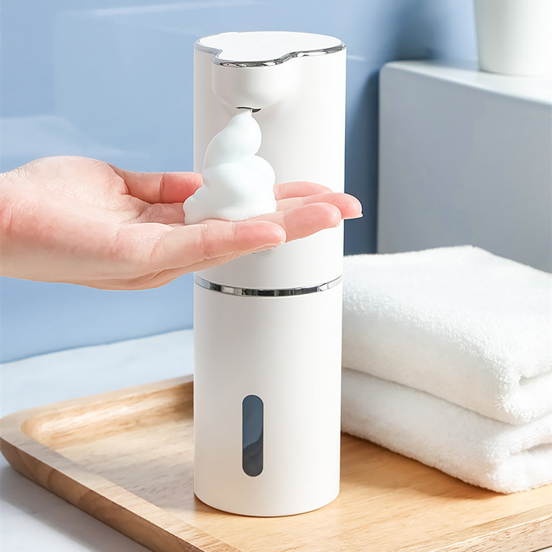  300ML Refillable Soap Dispenser Wall Mountable 800mAh White Induction Manufactures