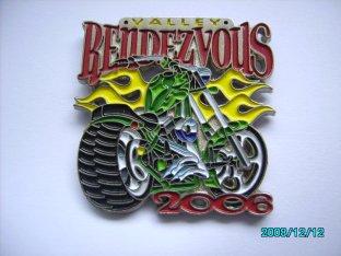 2012 promotional pad printing metal lapel pin badge