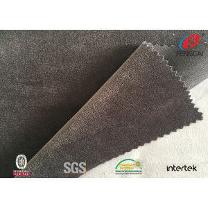  Brown Headboards Minky Plush Fabric Embossed ROHS / SGS Certificated Manufactures