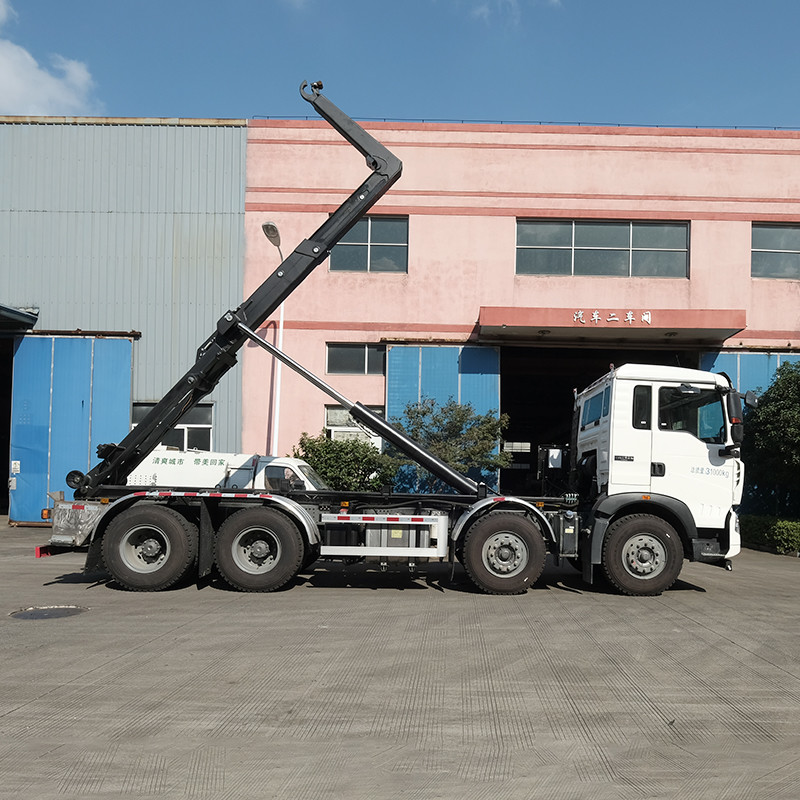 High Speed Diesel Detachable Garbage Truck Corrosion Resistance Easy Operation