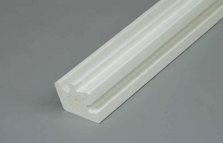 Woodgrain Moisture-Proof Trim Moldings / Vinyl Trim Boards For Home