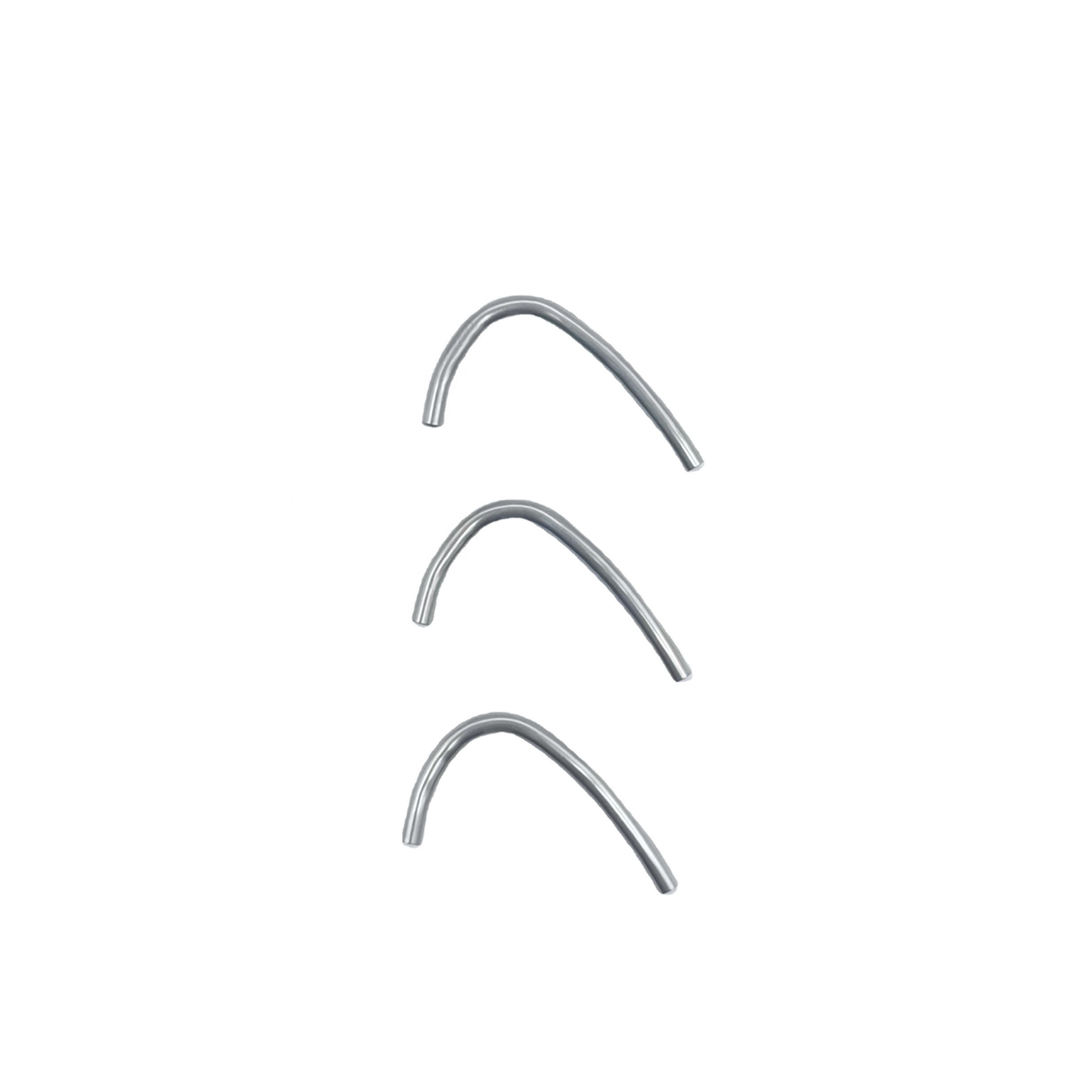 Custom Capillary Micro Round Tube - 304/316L Stainless Steel Tube Bending Parts for Surgical Instruments