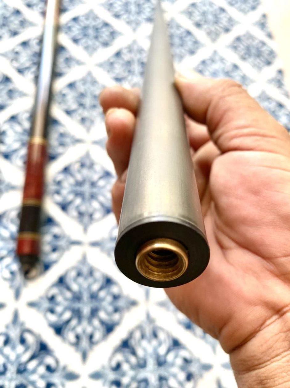Plain UD Carbon Fiber Pro Taper Snooker Cue Golf Shaft Tube for Low Deflection Cues