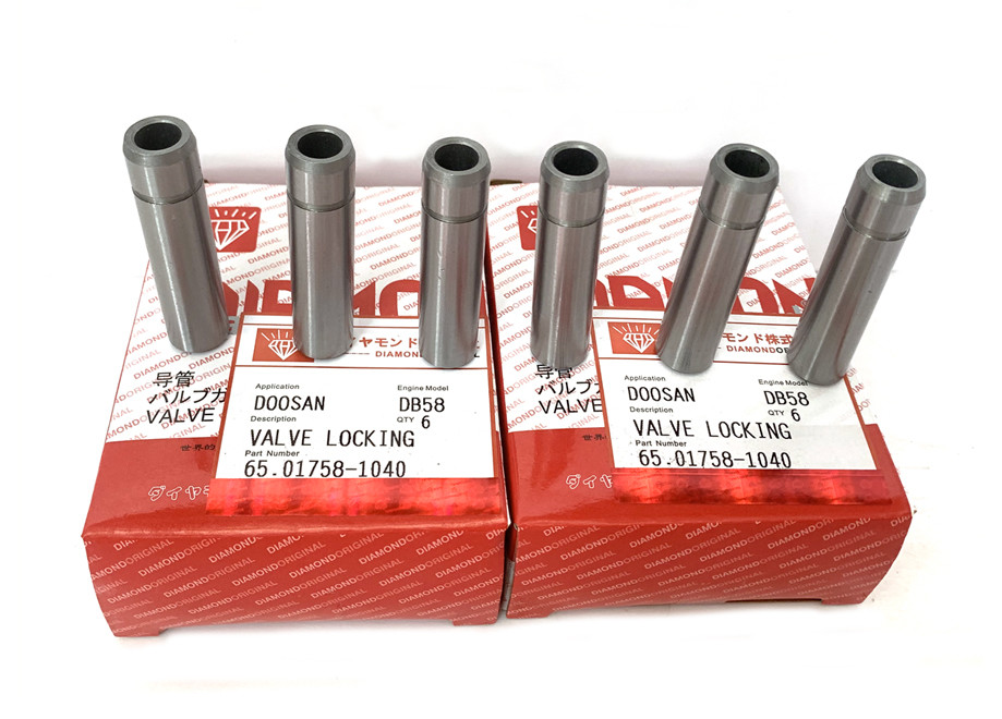 65.01758-1040 DB58-5 DH220-5 DOOSAN Engine Parts Exhaust Valve Guide