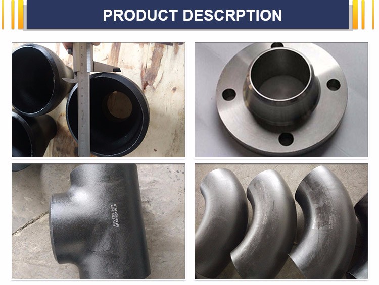 ASTM A234 WPB Bare Steel Pipe Fittings Reducer Without Coating