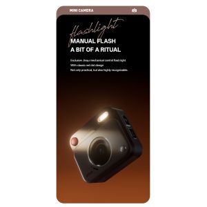 Y6000 Mini Camera Student Children'S Digital Camera 1080P HD Campus Portable