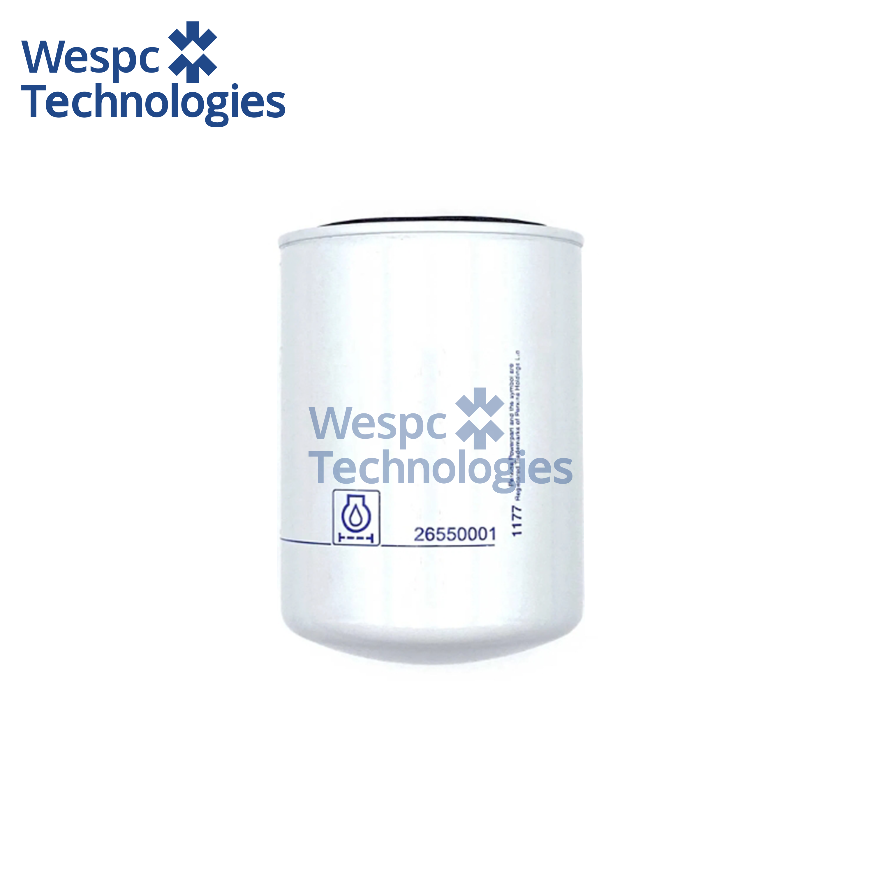 China WESPC Filter 26550001 Water Separator Element For 1306 Series Diesel Engines on sale
