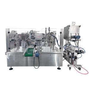  Industrial Pouch Packing Machine is suitable for candy pet food medicine and supports back-seal and four-side-seal multi-packaging. Manufactures