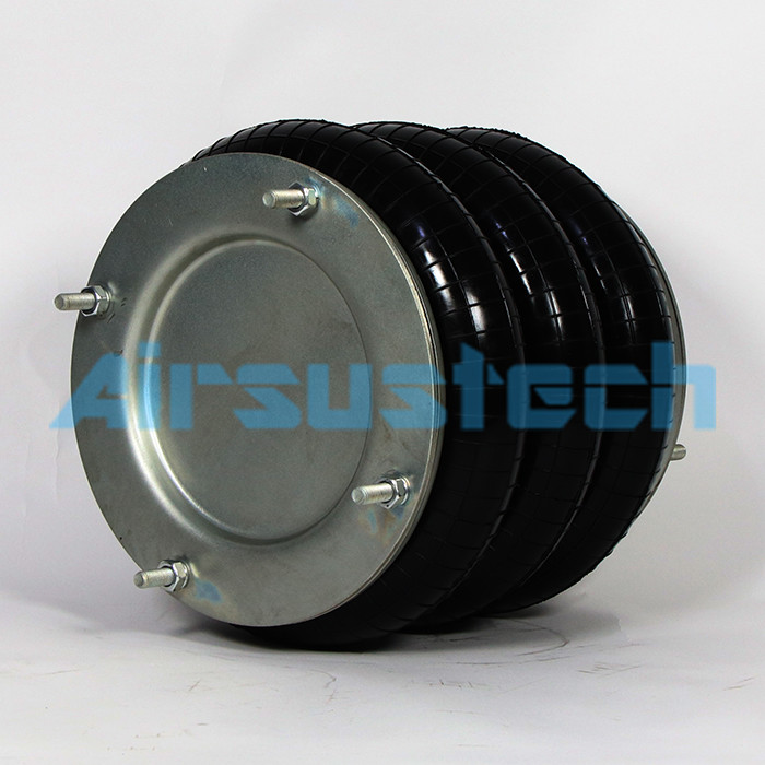 350mm Triple Convolution Contitech FT 138-26 DS Air Spring With G1/2 Air Inlet