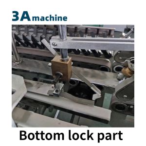 3A PLC CQT900YG-2 Pre-Folded Automatic Box Making Folder Gluer Machine for