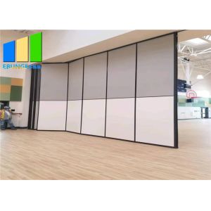 Fabric Finishing Surface Fireproof Folding Partition Walls Space-Saving