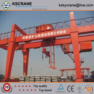 China Safe Driving Double Hook Goliath Gantry Crane With Hook on sale