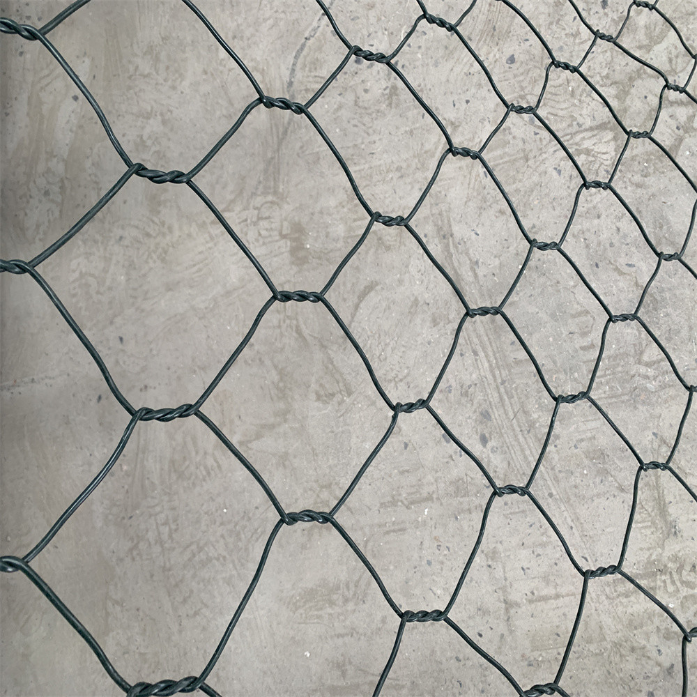SGS Anti corrosion Hexagonal Wire Gabion Basket Fence Metal Cages For Rocks