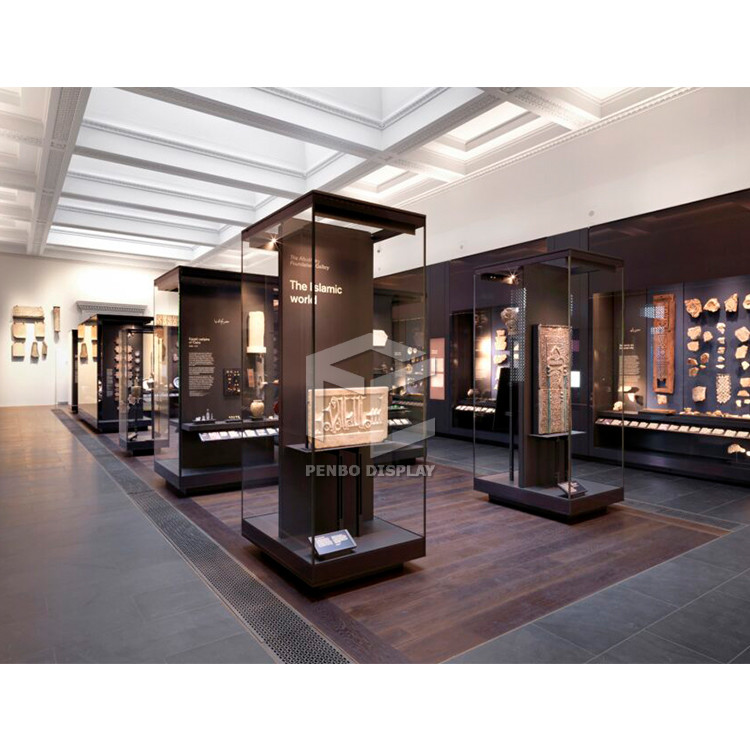 OEM Museum Display Showcase Counter