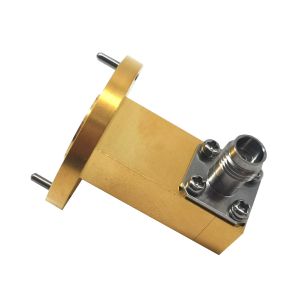 China 0.35dB High Frequency 60GHz Waveguide To Coax Adapter on sale
