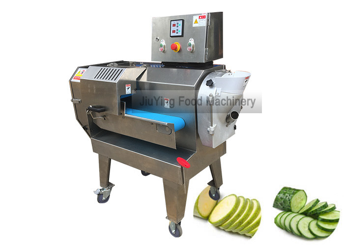 CNC Multi - Functional Vegetable Cutting Machine Double Head Kitchen Equipment