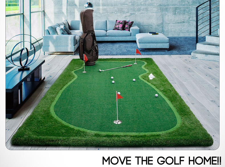 1.5m Golf Putting Green Turf Roll 40mm Portable Putting Green For Backyard