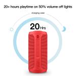 3600mAh Waterproof Bluetooth Speaker , Wireless Portable Speaker For Beach Pool
