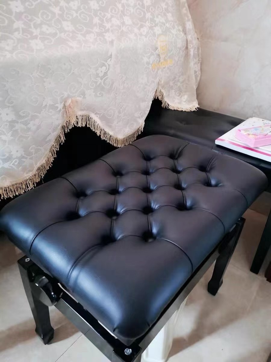 best price wholesale standard artist piano wholesale bench Black Piano Pedal Extender Bench for Kids with 2 Pedals Adjus