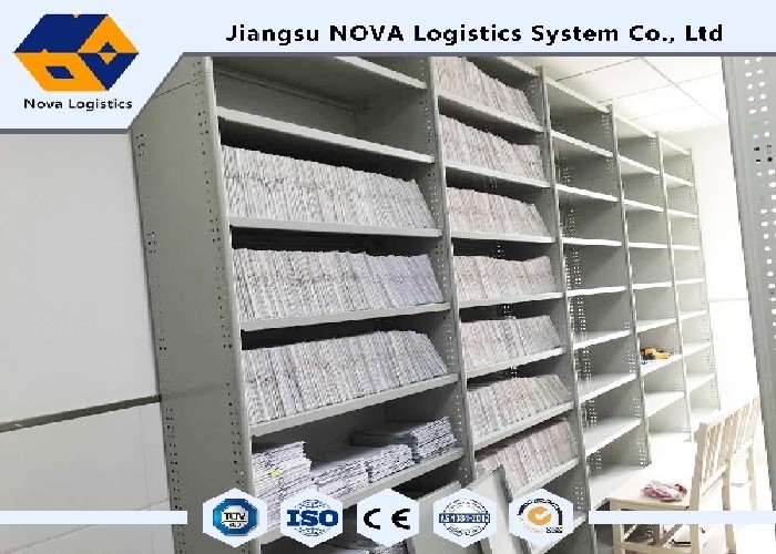 Adjustable Steel Rivet Boltless Shelving For Artificial Access Lighter Goods