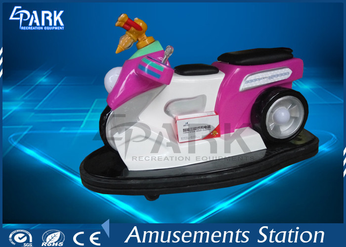Rotational Molding Amusement Park Bumper Cars High Simulation Handle 30W
