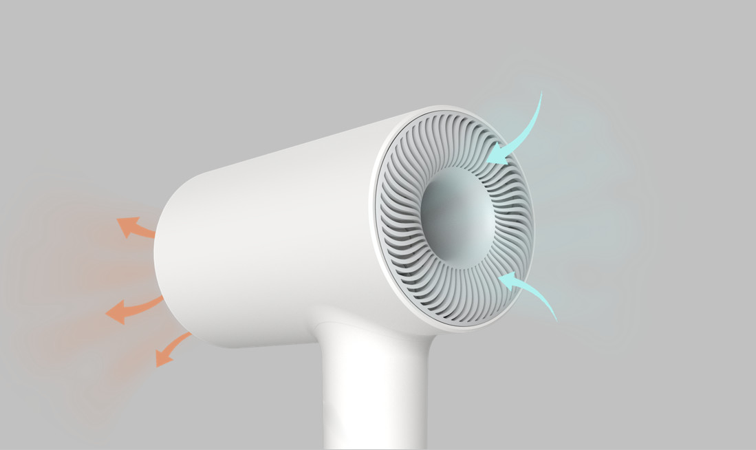 Low Noise ABS Housing CE Cordless Travel Rechargeable Foldable Hair Dryer