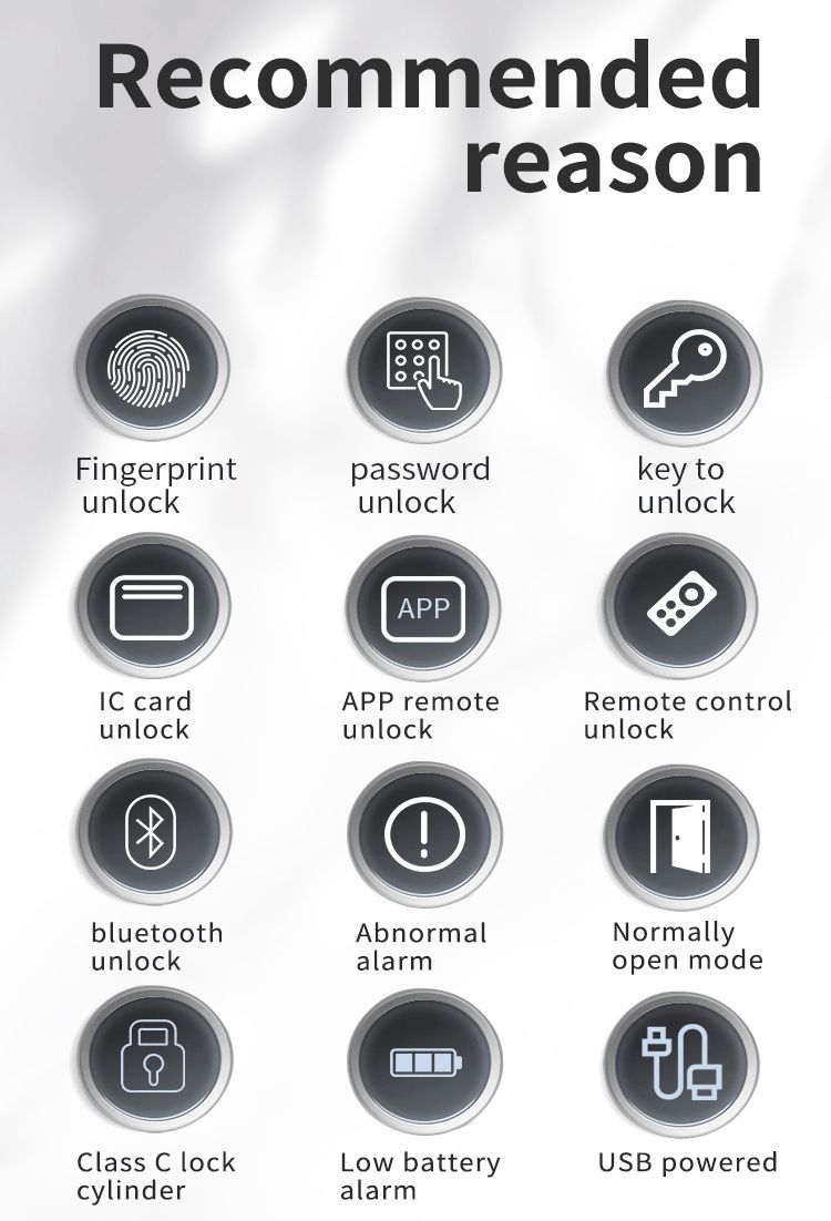 6068 Mortise TTlock Wifi Tuya Door Lock With Fingerprint And Password