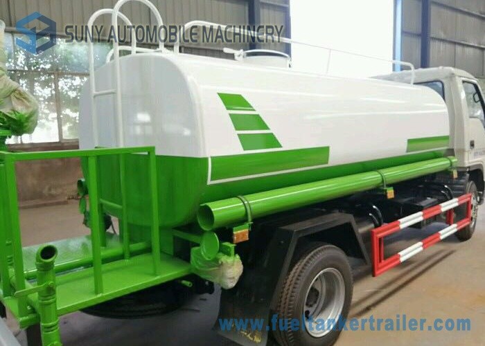 Foton 3000L Carbon Steel Construction Water Truck / Stainless Steel Water Truck