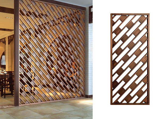 Gold Stainless Steel Partition Decor Interior Room Dividers Walls Customized