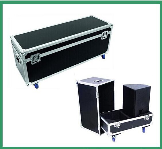 Standard Anti - Shock Aluminum Flight Case / Stage Lighting Music Tool Box