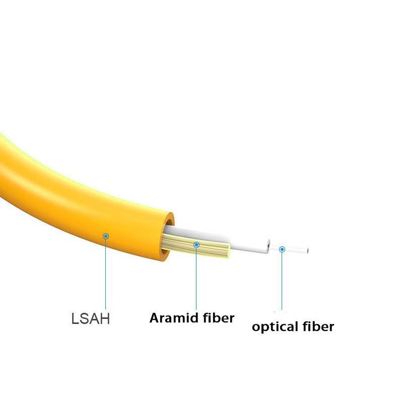 3.0mm Fiber Jumper Cable SC UPC TO SC UPC SM Fiber Optic Patch Cord
