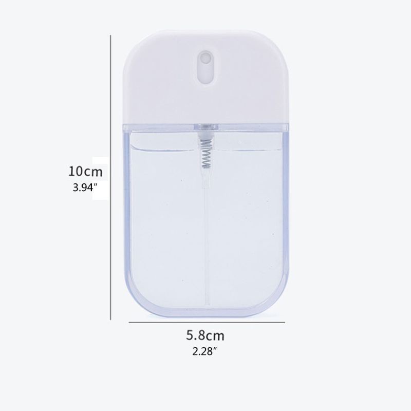 Reusable Hand Size 45ml Refillable Spray Bottle For Perfume