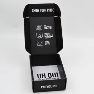 ODM Foldable Two Sides CCNB Custom Printed Mailer Boxes 6 X 4 X 2 Shipping Box